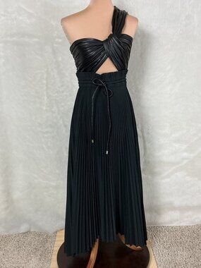 alc delfina dress black A.L.C. | Dresses | Asymmetric Pleated 510 tall Model is flowtag:plus_available FLASH] [2000s] princess's dress Size:9 years